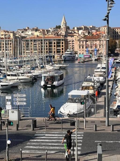 Appartement T4 Marseille Vue Imprenable Sur Vieux Port Extérieur photo